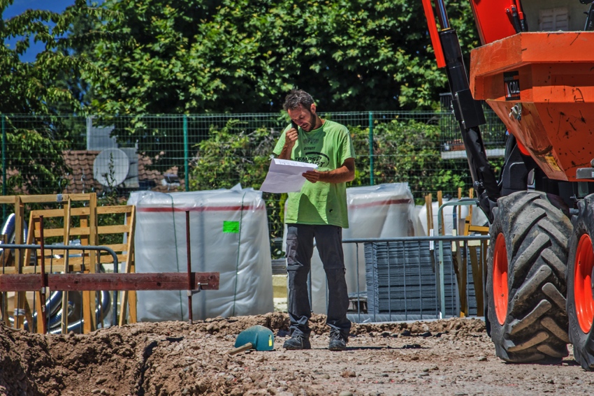 Suivi de chantier SCI Novarina (du 2 au 15 juillet 2018)